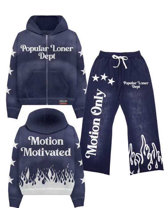 Motion motivated sweatsuit - Dark blue