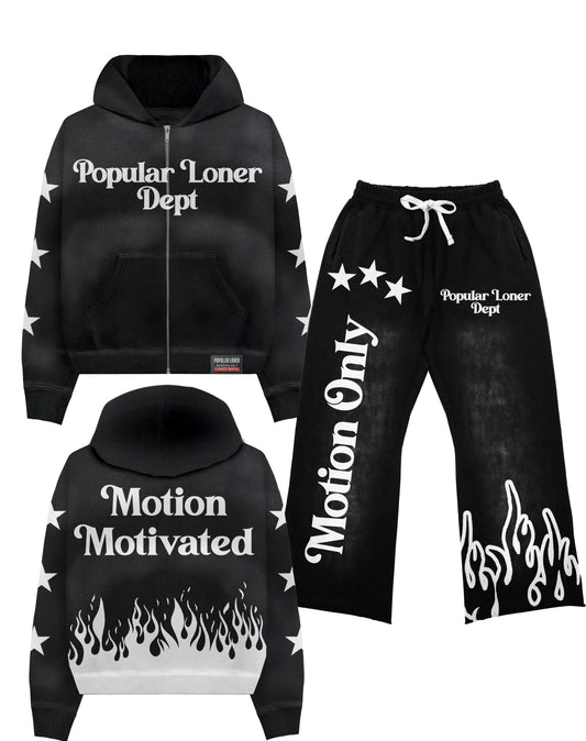 Motion motivated sweatsuit - Black